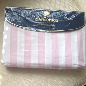Vintage Sanderson full premium fitted sheet